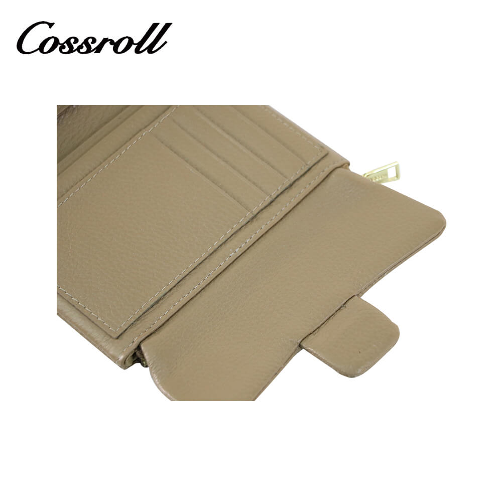 Cossroll Women Trifold Leather Short Wallet Wholesale