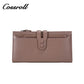 Women Trifold Cowhide Lychee Long Leather Wallet Manufacturer