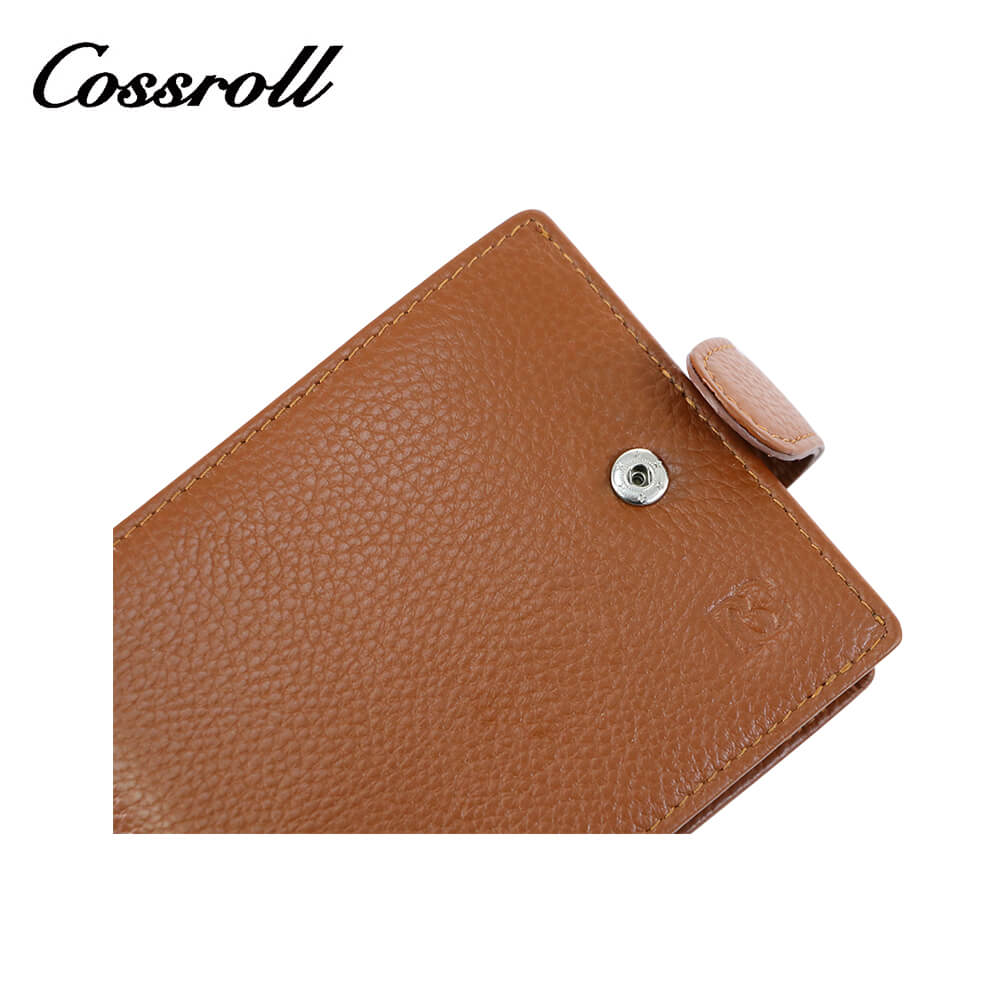 Bifold Cowhide Leather Wallets For Men For Wholesale