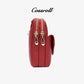 Leather Phone Bag Crossbody Small Zipper Purse - cossroll.leather
