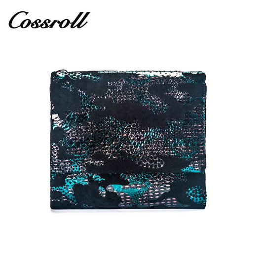 Cossroll Short Soft Lambskin Leather Wallet Manufacturer