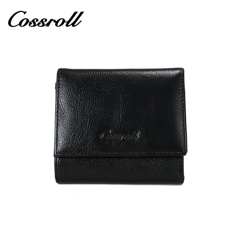 Coin Purse Small Cowhide Leather Wallet Manufacturer