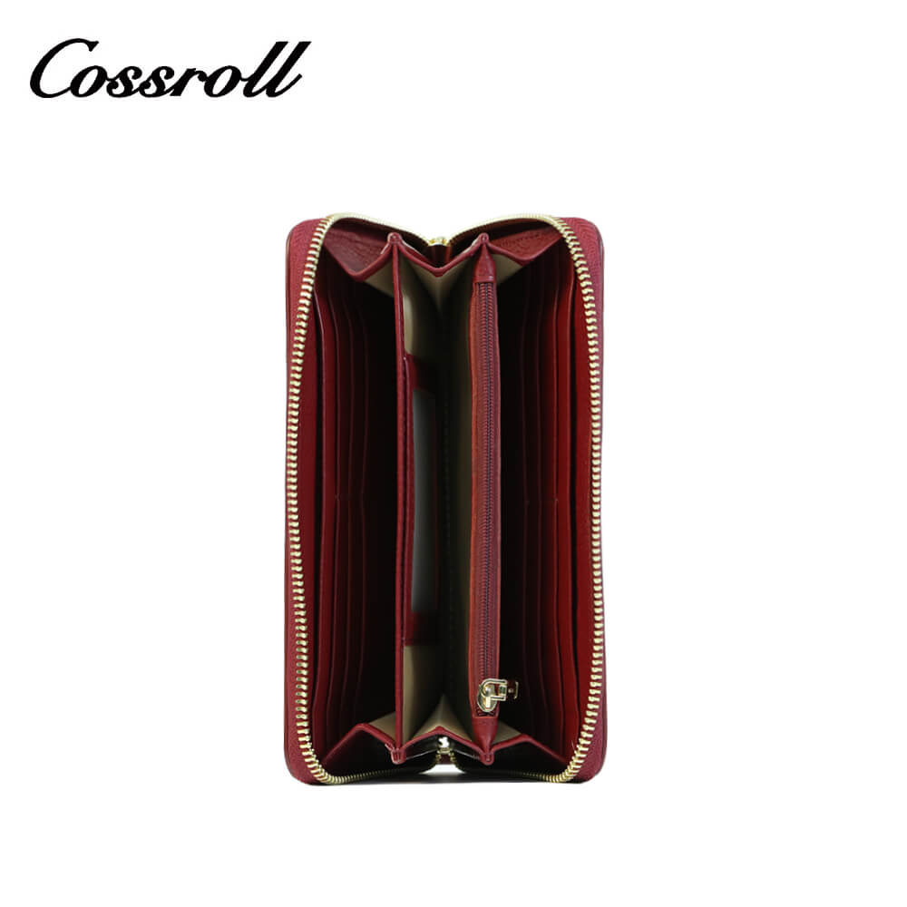 Cossroll Around Zipper Crocodile Leather Wallets Wholesale