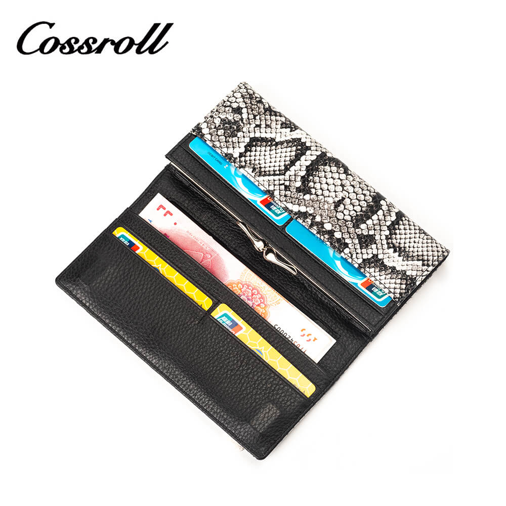 Cossroll Python Real Leather Wallets Manufacturer