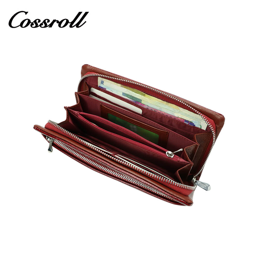 Women Long Patent Leather Wallet Manufacturer