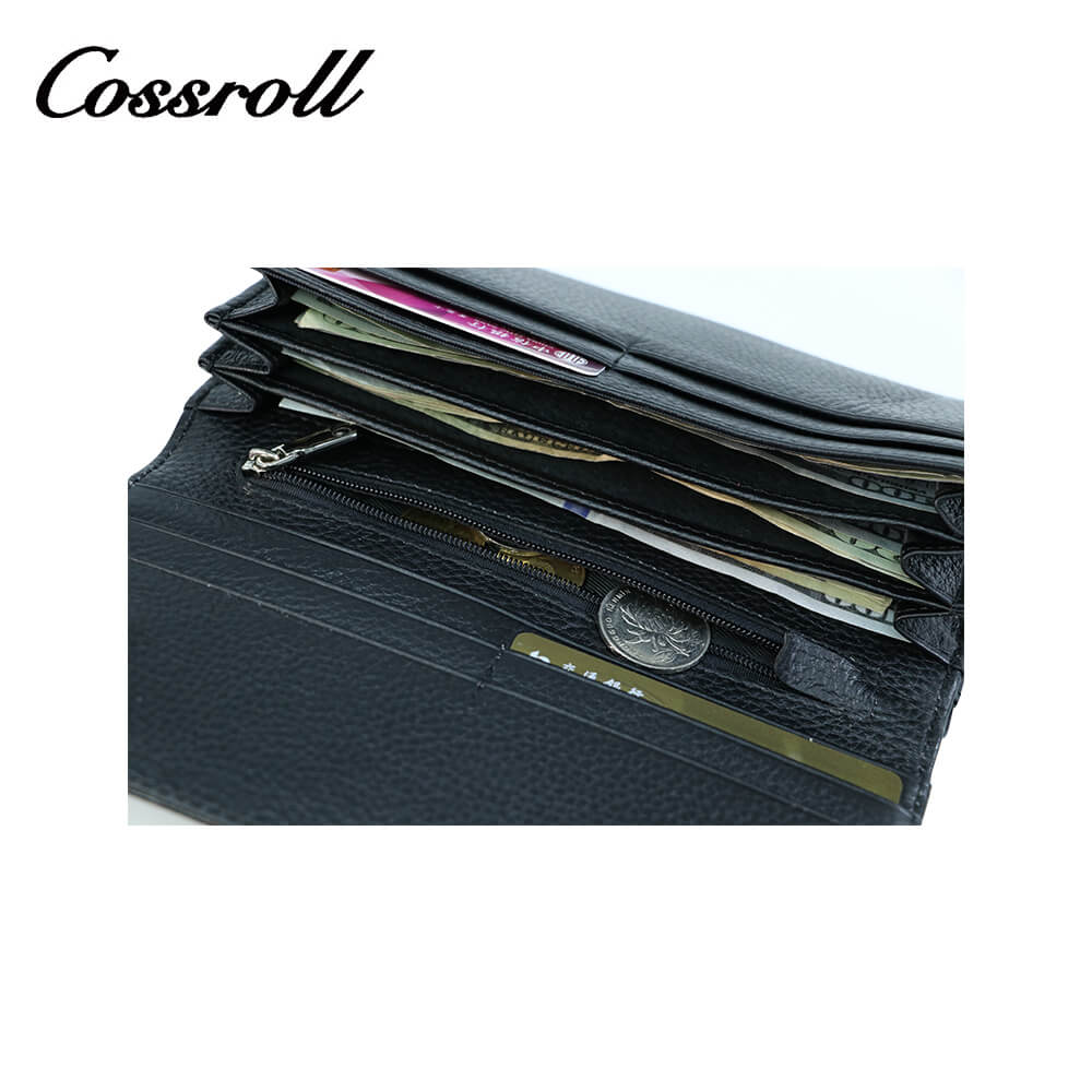 Cossroll Crocodile Ladies Patent Leather Long Wallets Wholesale