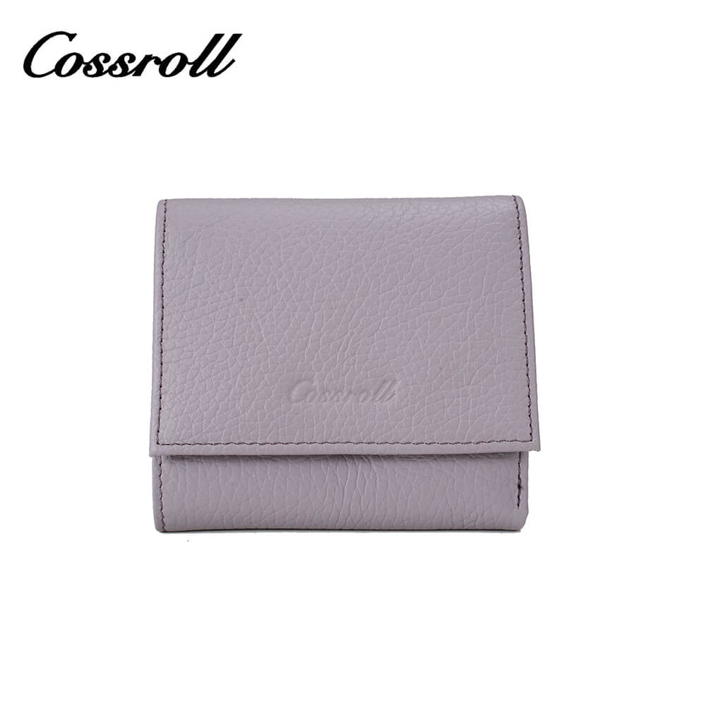 Coin Purse Small Cowhide Leather Wallet Manufacturer