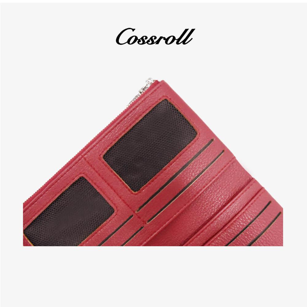 Women PU Leather Wallets Handmade Wholesale - cossroll.leather