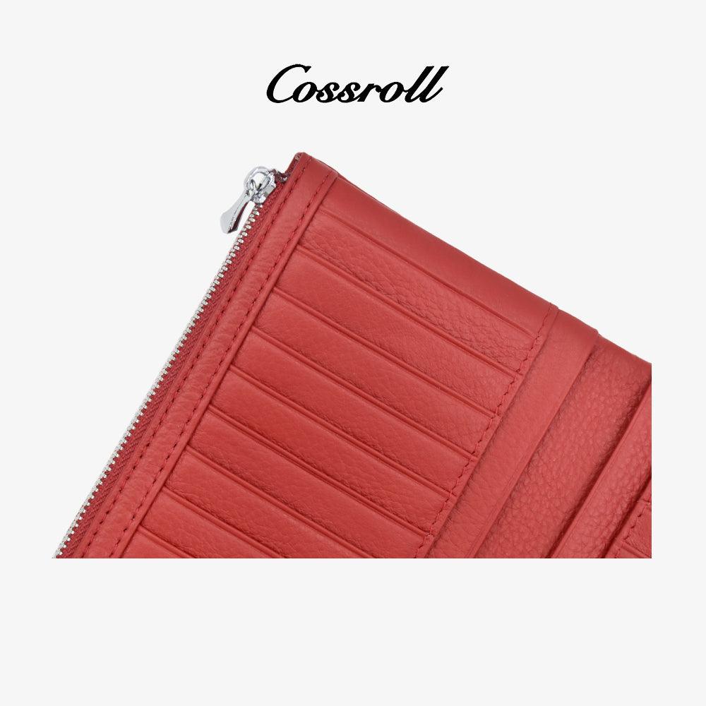 Leather Wallets Wholesale Factory Customize Women Purse - cossroll.leather