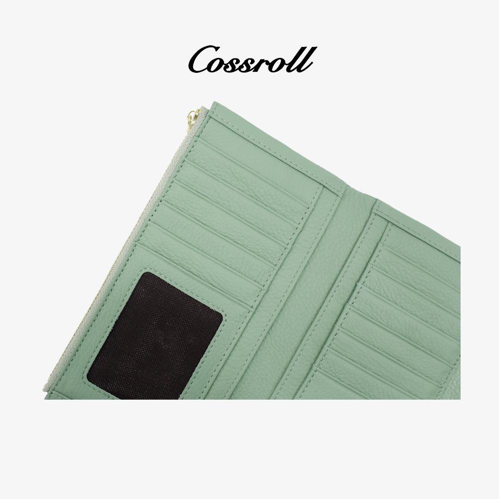 Women Long Wallet Zipper Wholesale Factory Direct - cossroll.leather