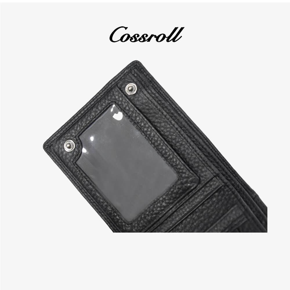 Custom Mens Leather Wallet Custom Manufacturer- cossroll.leather