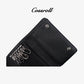 Bifold Leather With Keychain Wallets Minimalist - cossroll.leather
