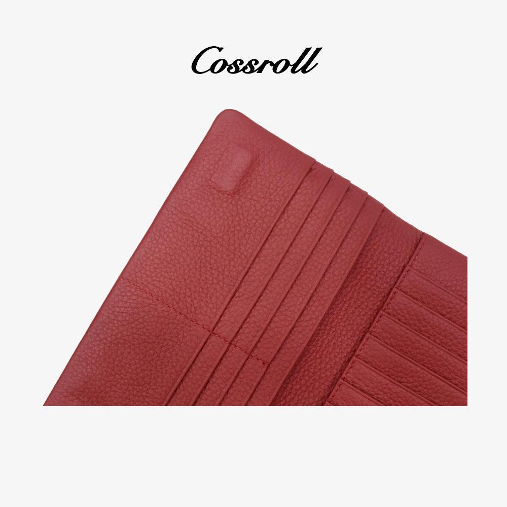 Women Zipper Bifold Wallets Glossy Purse Wholesale - cossroll.leather