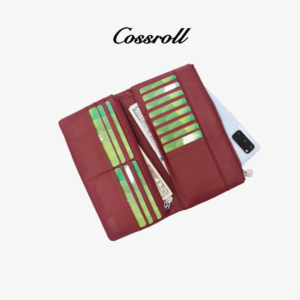 Bifold Leather Wallets Purse Wholesale Factory Handmade - cossroll.leather