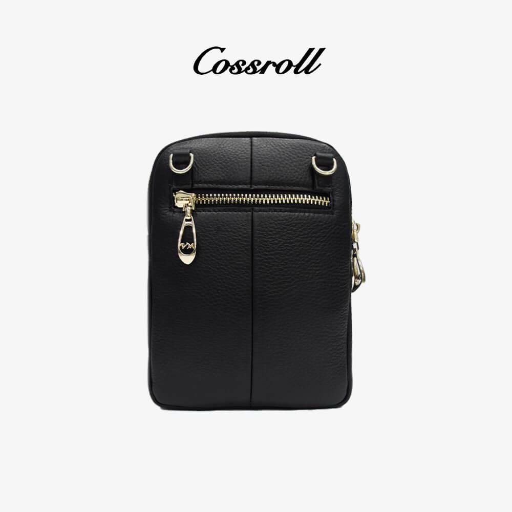 Crossbody bag Zipper Minimalist Leather Wallets Wholesale - cossroll.leather