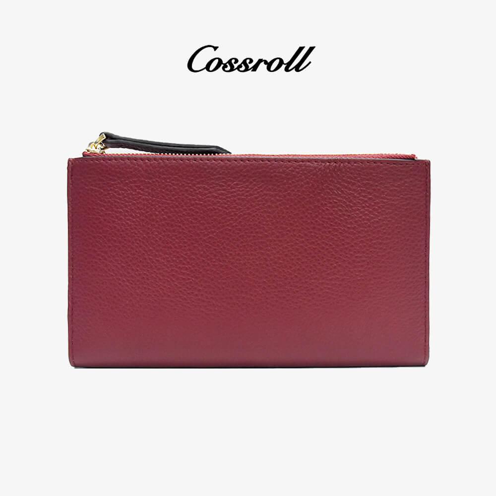 Bifold Clutch Envelope Leather Wallet Manufacturer 