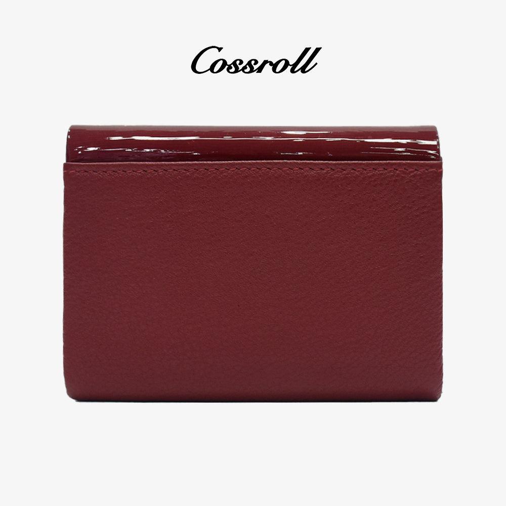 Cossroll Trifold Leather Short Wallets Manufacture