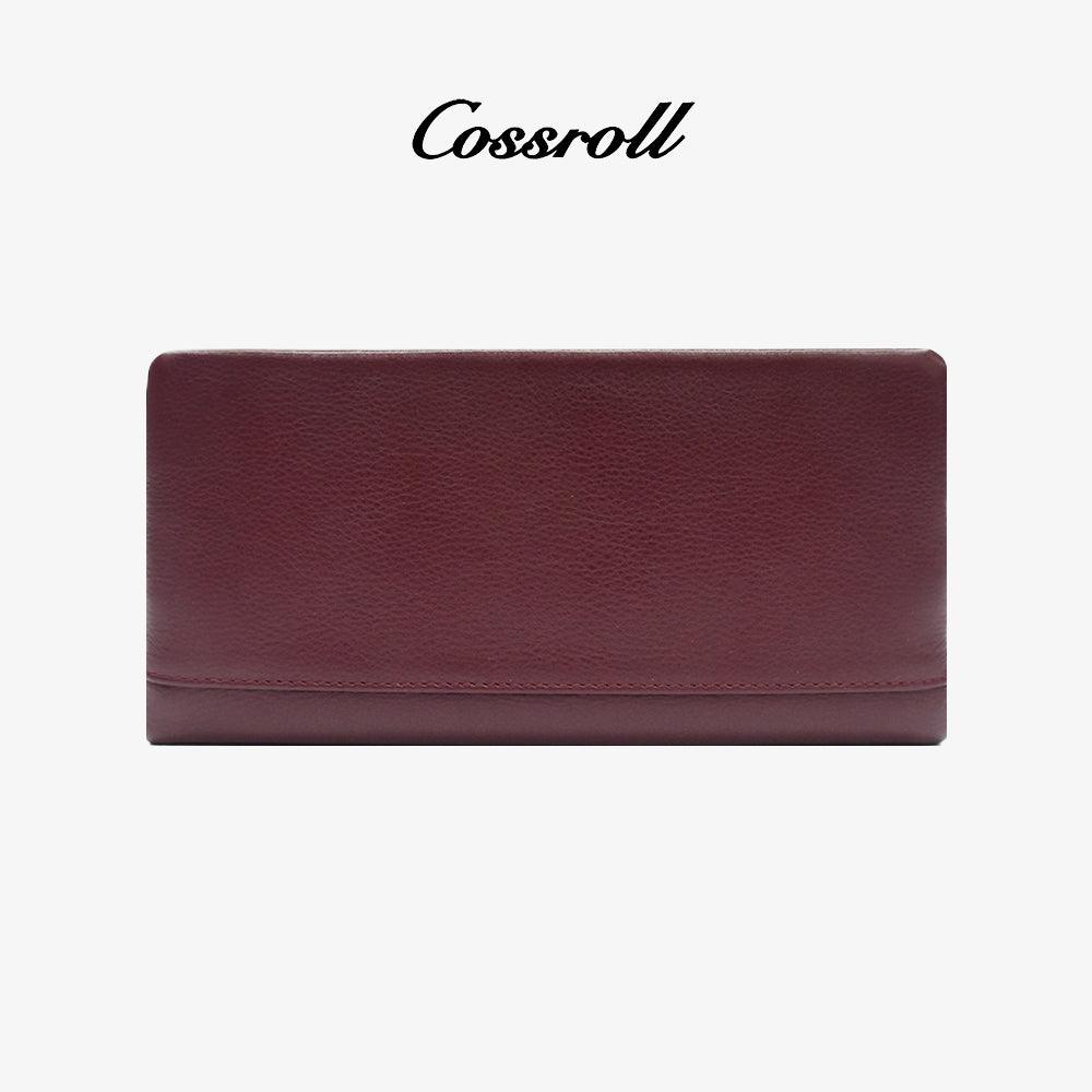 Customized Genuine Leather Wallets Wholesale Card Slots - cossroll.leather