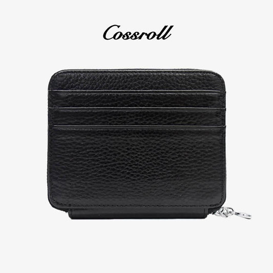 Card Holder Small  Leather Coin Purse Wholesale - cossroll.leather
