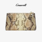 Python Prints Clutch Leather Bag Manufacturer Supplier