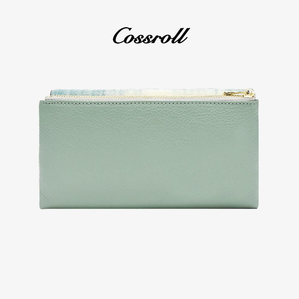 Women Long Wallet Zipper Wholesale Factory Direct - cossroll.leather