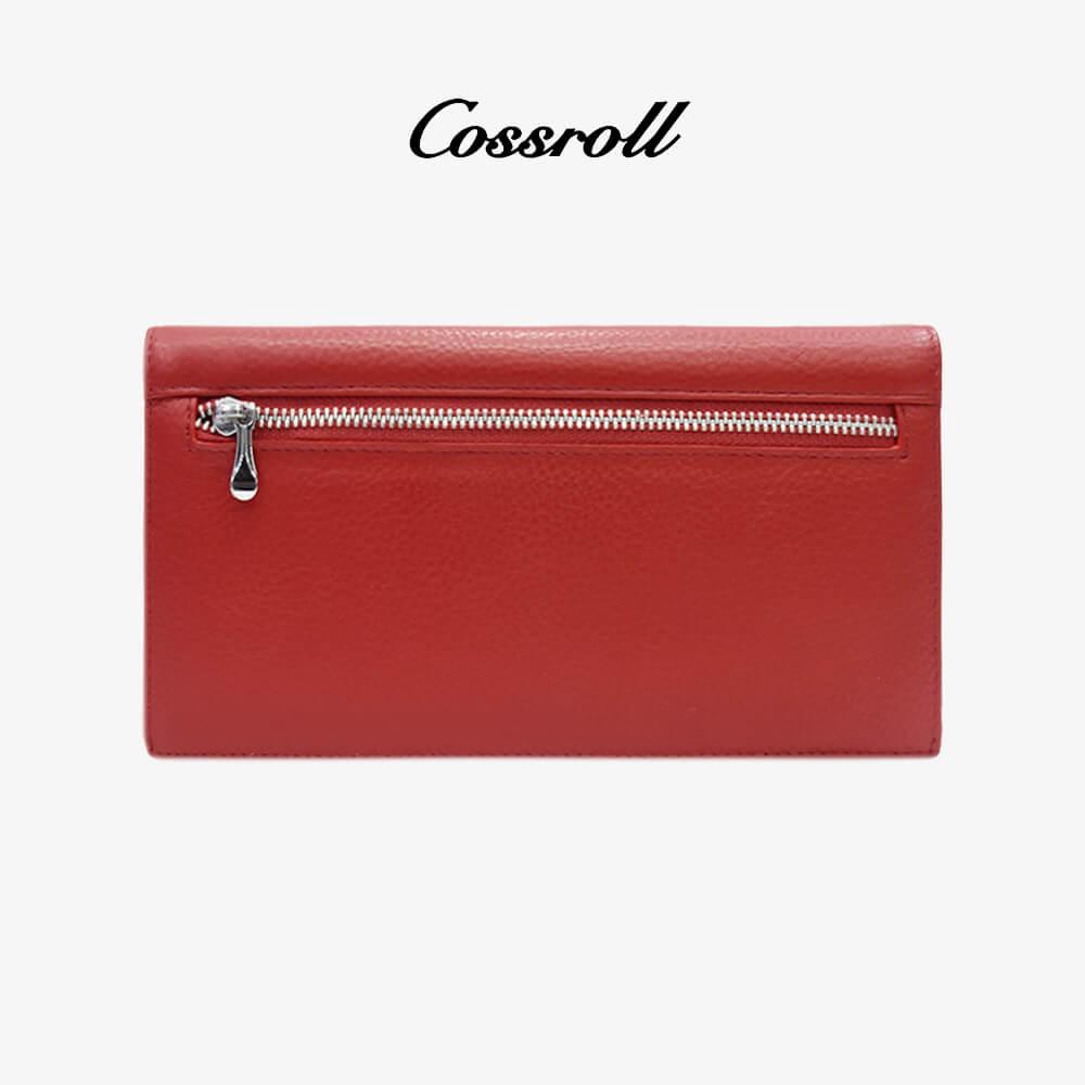 Women Minimalist Leather Wallets Bifold - cossroll.leather