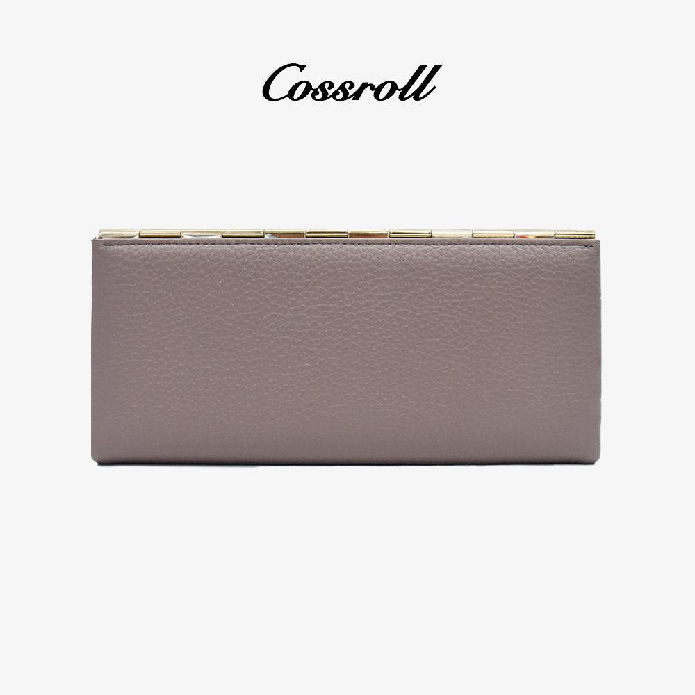 Cossroll Trifold Leather Wallets Supplier