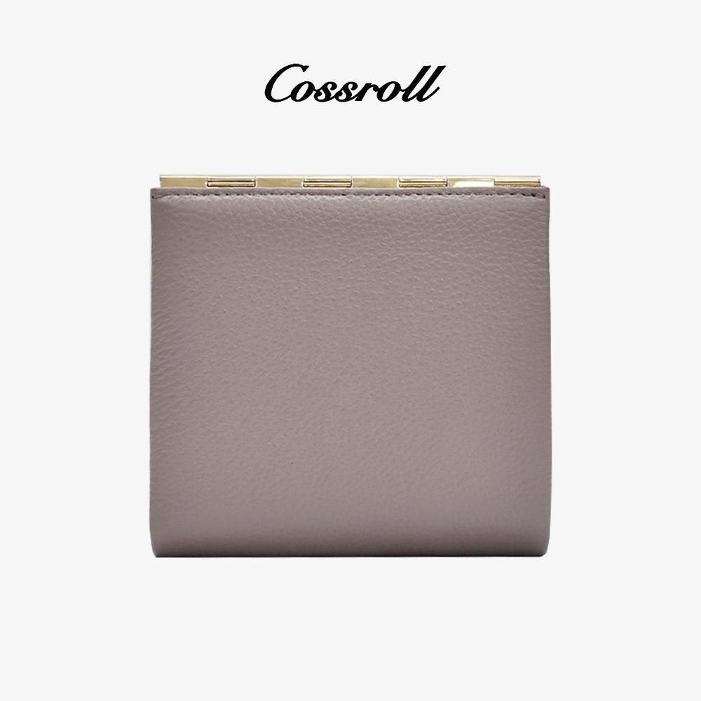 Customized Women Short Leather Wallets Wholesale - cossroll.leather