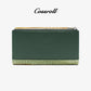 Glossy Women Leather Wallets Logo Prints Customized - cossroll.leather