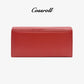 Women Leather Long Wallets Card Slots Zipper Purses Maker