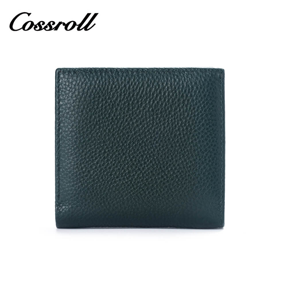 Small Coin Purse Cowhide Leather Wallet Manufacturer