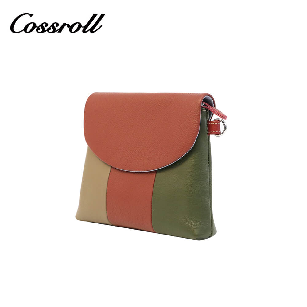 Cossroll Muticolor Small Leather Crossbody Bag Manufacturer