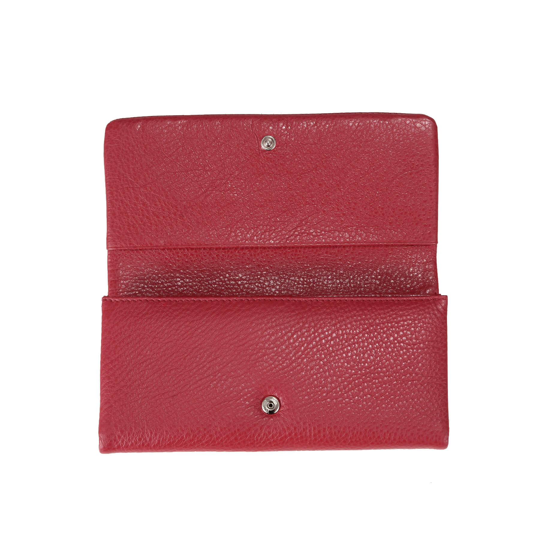 Women Trifold Cowhide Lychee Soft Leather Wallet Manufacturer