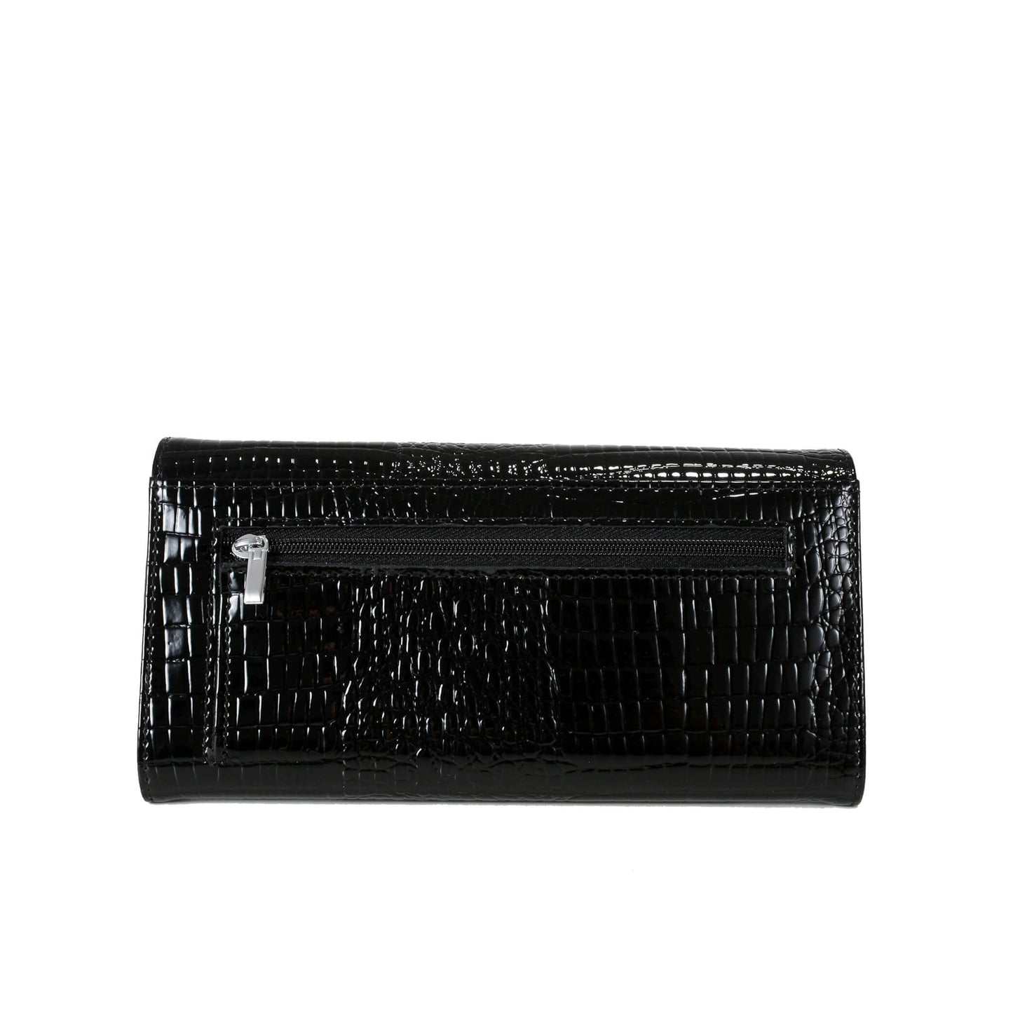 Crocodile Bifold Women Long Cowhide Leather Wallet Manufacturer