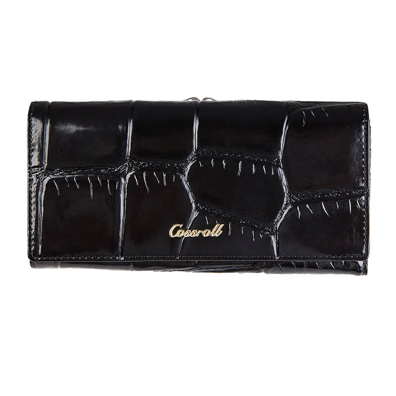 Cossroll Crocodile Long Patent Leather Wallet Manufacturer