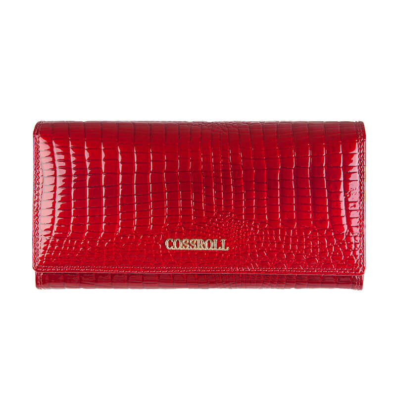 Cossroll Crocodile Bifold Long Cowhide Leather Wallet Manufacturer