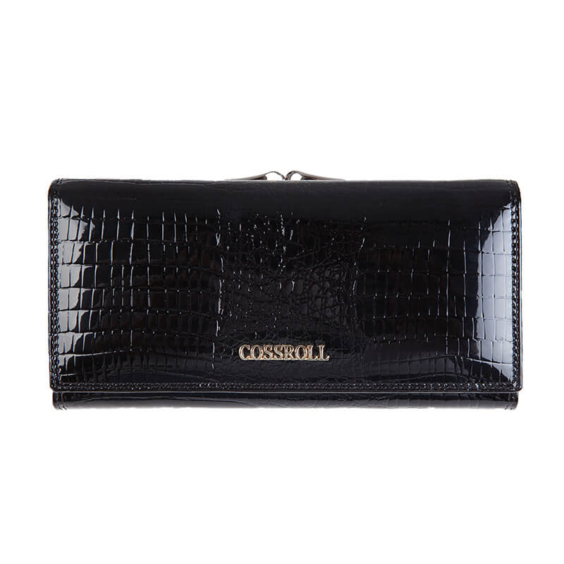 Crocodile Clutch Lady Long Cowhide Leather Wallet Manufacturer