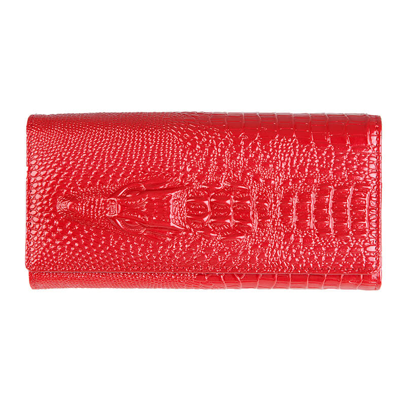 Cossroll Dragon Women Party Long Patent Leather Wallets Manufacturer