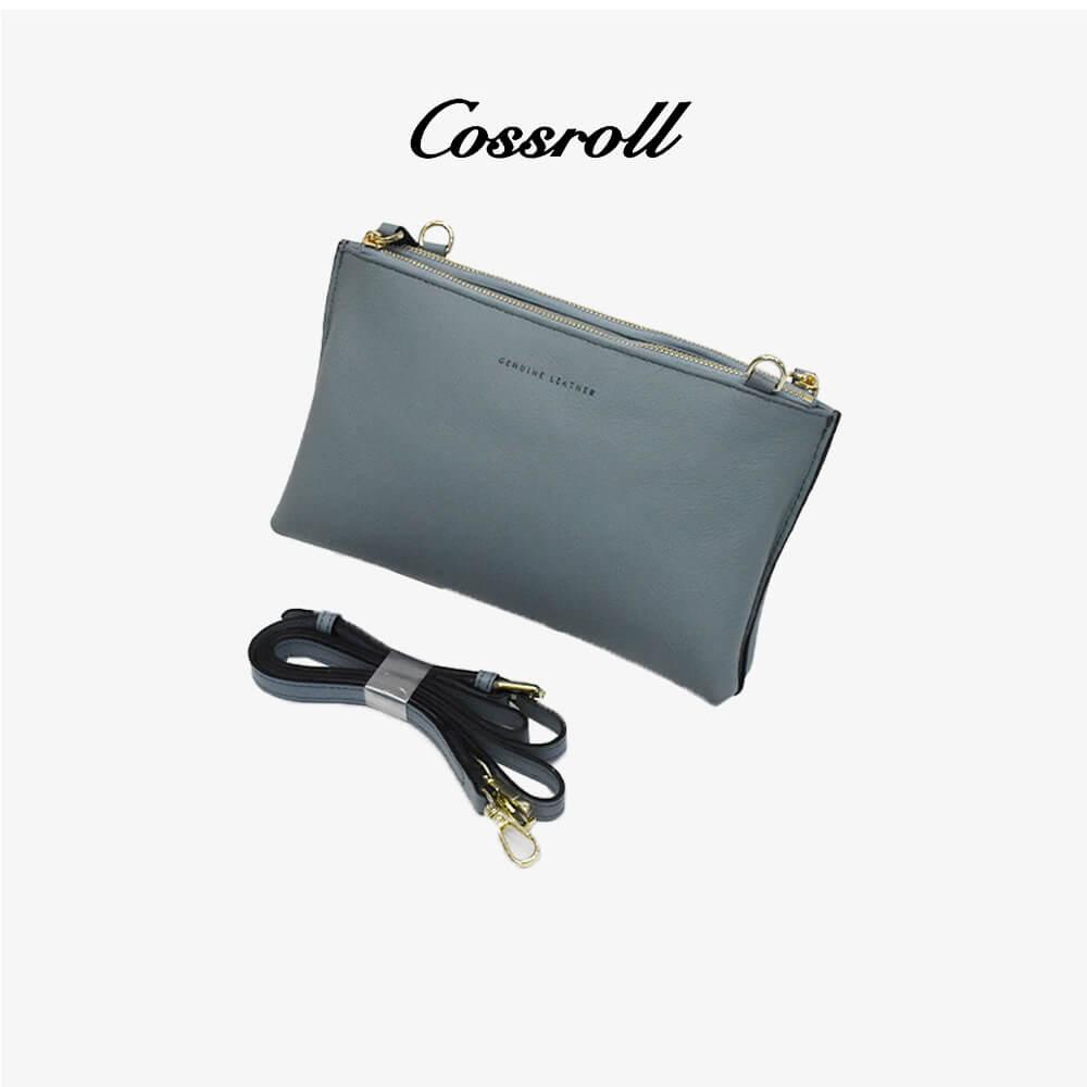 Leather Crossbody Bag Clutch Wallet Multi Function - cossroll.leather