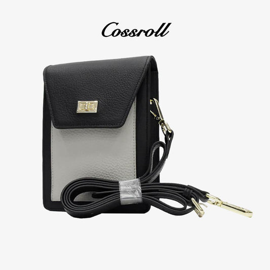Small Leather Phone Bag Crossbody Bag - cossroll.leather