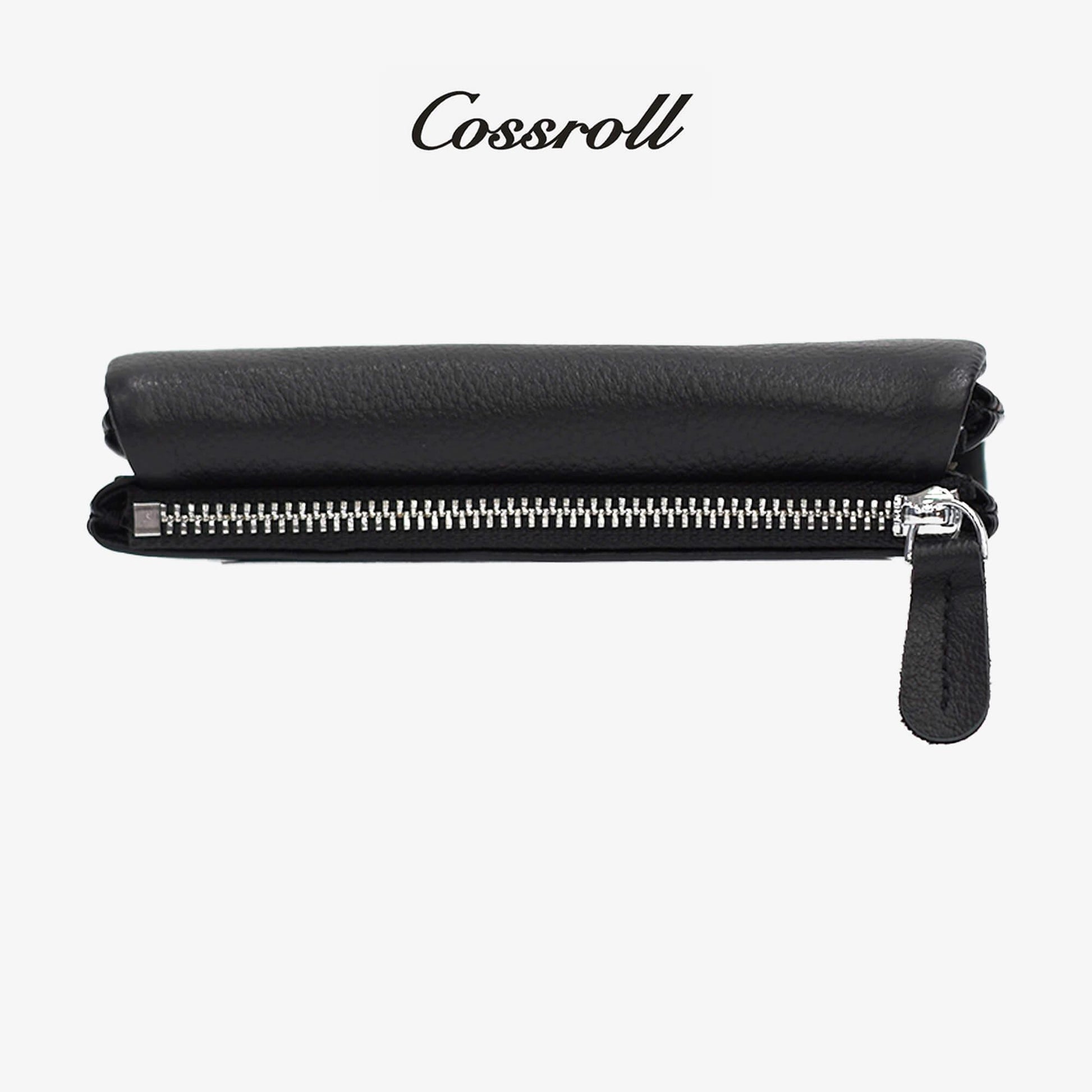 Leather Clutch Wallets Wholesale Manufactuer Cossroll