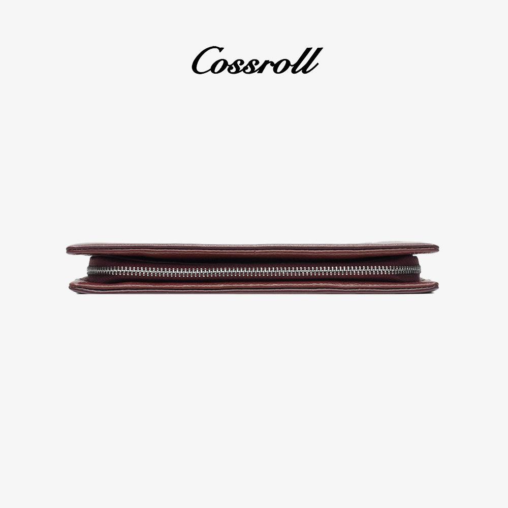 Customized Genuine Leather Wallets Wholesale Card Slots - cossroll.leather