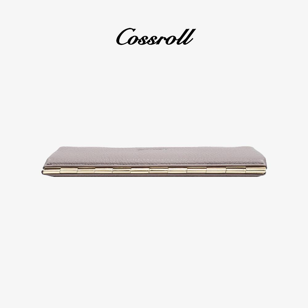 Cossroll Trifold Leather Wallets Supplier