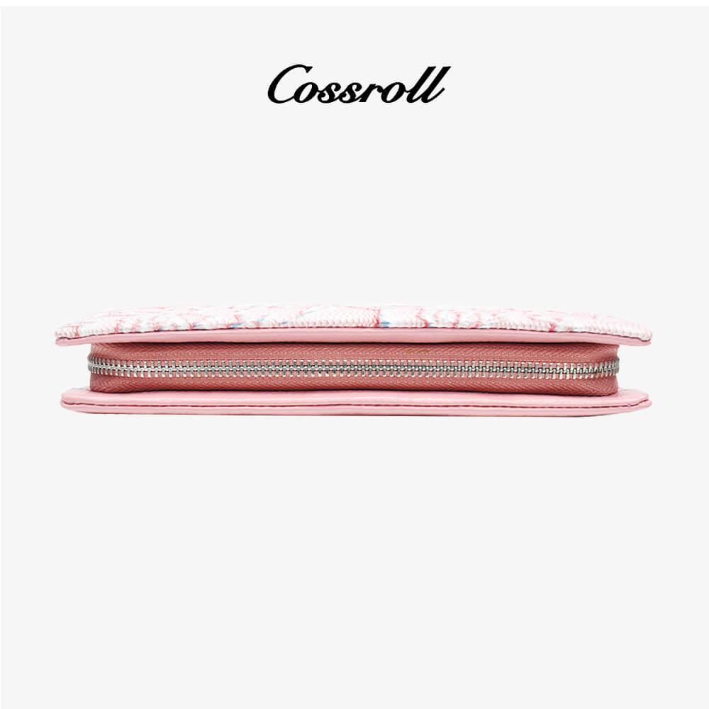 Clutch Zipper Wallet For Women - cossroll.leather