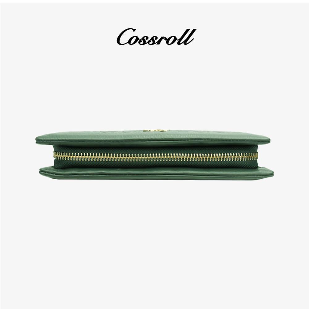 Leather Clutch Wallets With Card Slots - cossroll.leather