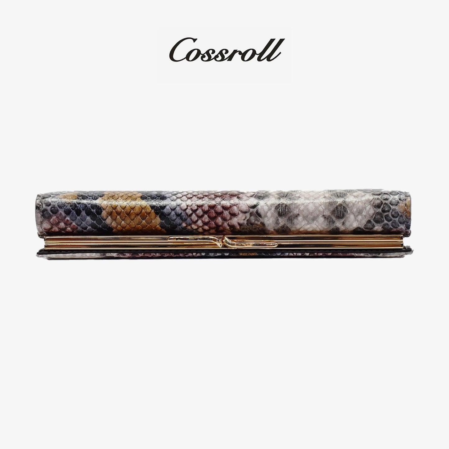 Python Women Leather Wallet Manufacturer Snake Pattern- cossroll.leather