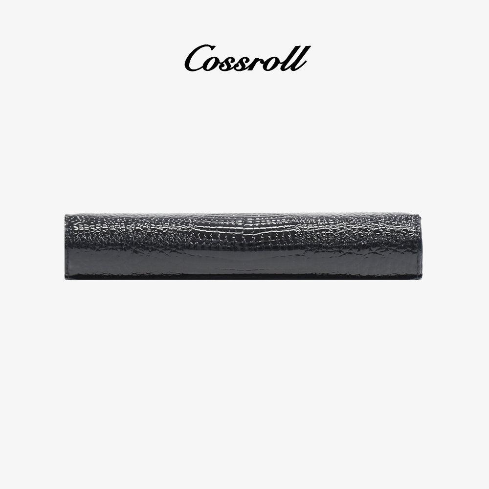 Glossy Genuine Leather Long Wallet Wholesale - cossroll.leather