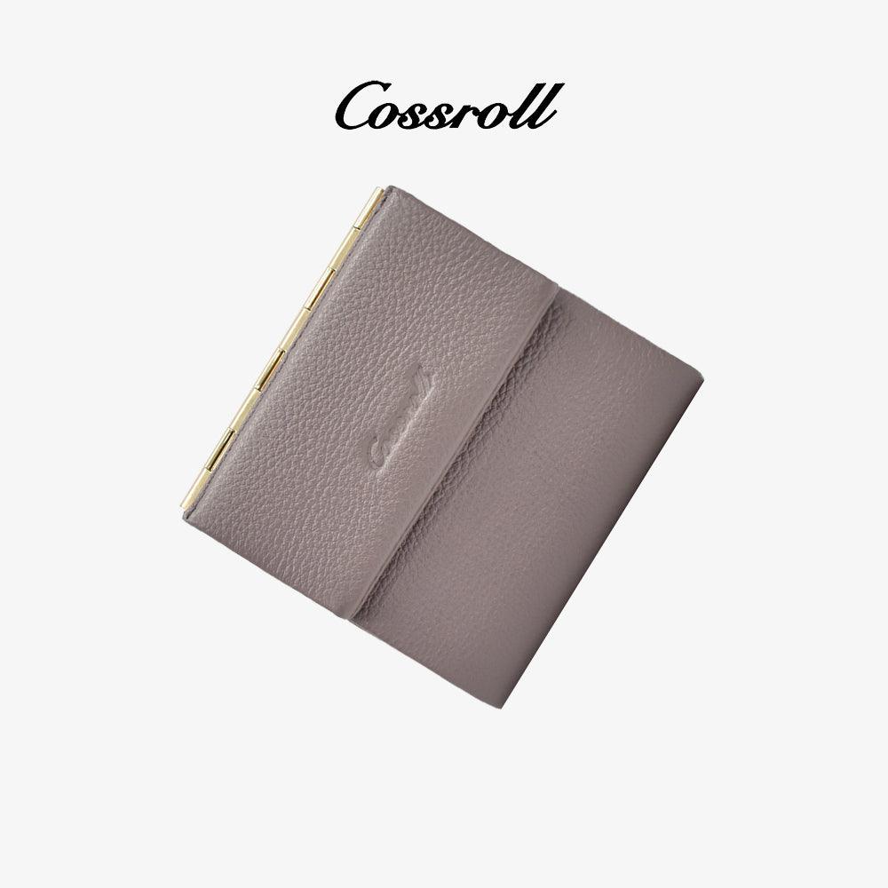 Customized Women Short Leather Wallets Wholesale - cossroll.leather