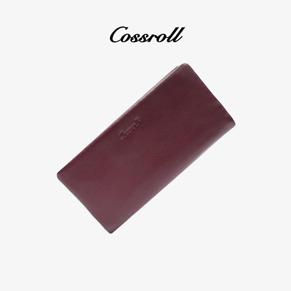 Customized Genuine Leather Wallets Wholesale Card Slots - cossroll.leather