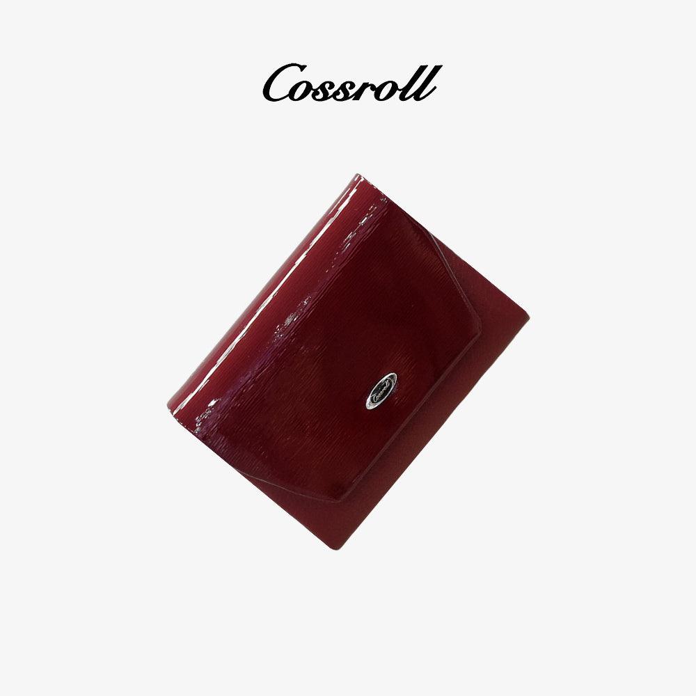 Cossroll Trifold Leather Short Wallets Manufacture